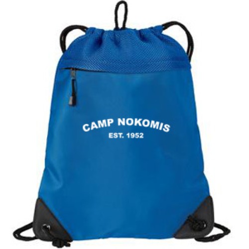 Cinch Pack with Mesh Trim - Camp Nokomis