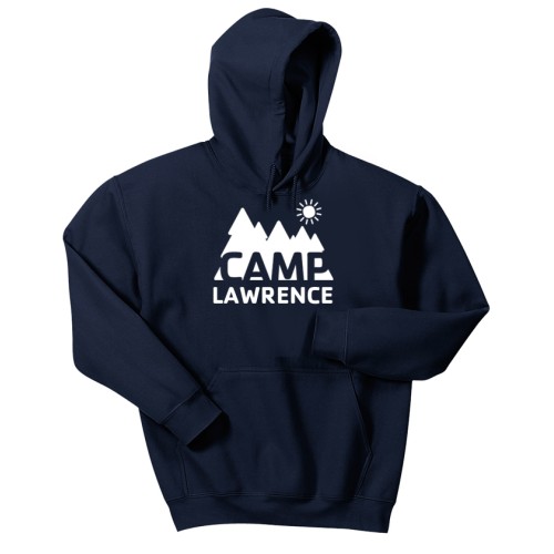 Adult Pull-Over Hood Sweat - Camp Design - Camp Lawrence