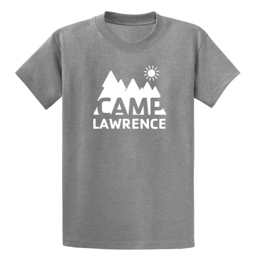 Youth Short Sleeve 100% Cotton Tee - Camp Lawrence - CAMP Design