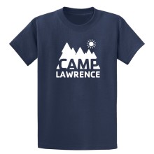 Youth Short Sleeve 100% Cotton Tee - Camp Lawrence - CAMP Design