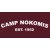 Camp Nokomis Arched Letters 